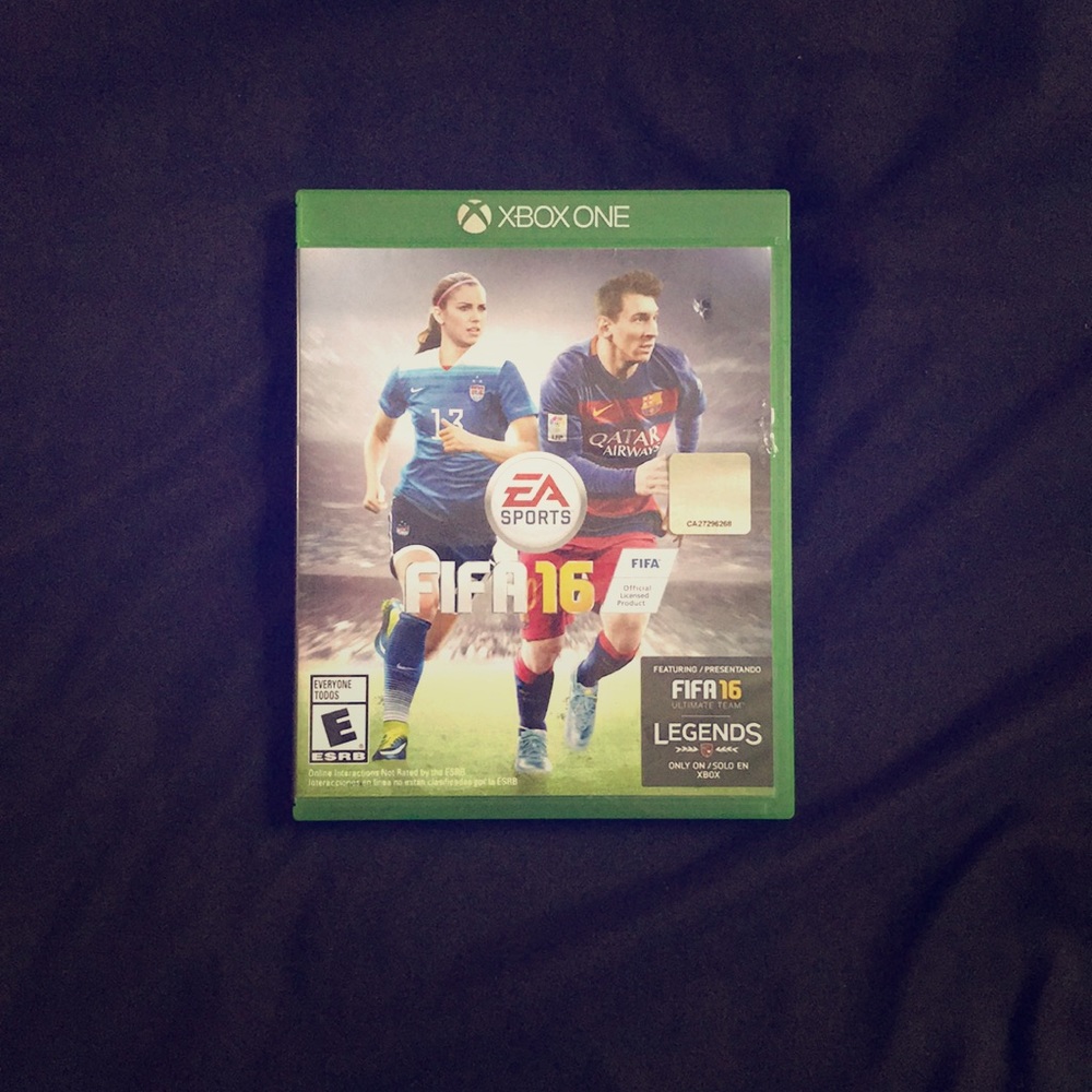 FIFA 16-ea sports **XBOX ONE**